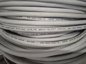 Kabel sygnalizacyjny YoKSLYek 2x0,75 0,6/1kV