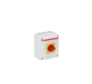 Przełącznik izolacyjny 2NO/2NC 23 A 7,5 kW 3-fazowy IP65 1SCA022399R6750