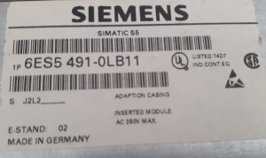 SIEMENS SIMATIC S5 6ES5491-0LB11