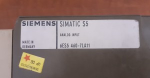 SIEMENS SIMATIC S5 6ES5460-7LA11