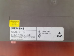 SIEMENS SIMATIC S5 6ES5465-7LA13