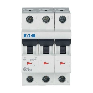Wyłącznik nadprądowy EATON 3P B 63A 15kA AC FAZ B63/3 278853