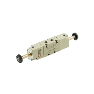 Elektrozawór pneumatyczny, bistabilny METAL WORK 5/2 G 1/8