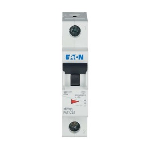 Wyłącznik nadprądowy EATON 1P C 6A 15kA AC FAZ C6/1 278555