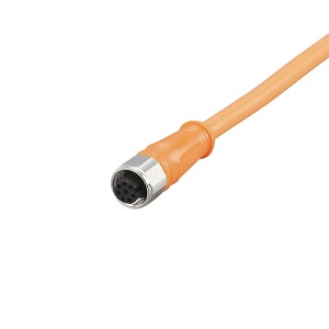 Przewód z gniazdem M12 prosty 70 m. E12409