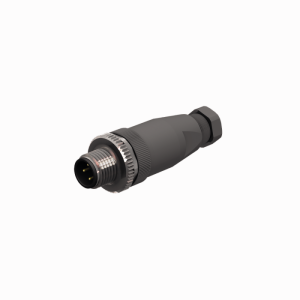 Złącze męskie proste M12 4-PIN BS8141-0 69010