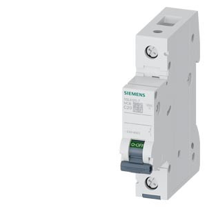Wyłącznik nadprądowy  SIEMENS 1P C 20A 6kA AC 5SL6120-7