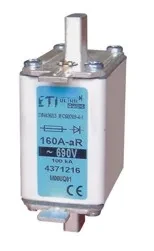 Wkładka topikowa NH00 UQ01 aR 80A/690V 004371213