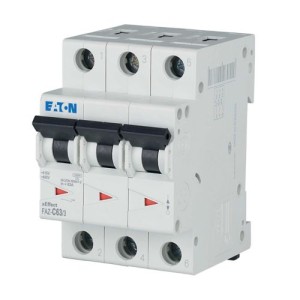 Wyłącznik nadprądowy EATON FAZ C63/3 278879