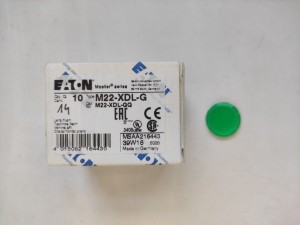 Soczewka przycisku M22-XDL-G zielona