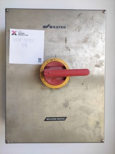 Wyłącznik KER3200C Y/R (VKA) 3-POL 200A w obudowie ze stali nierdzewnej AISI316 (VKA)