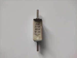 Wkładka bezpiecznikowa BM WT-1C/GG 63A
